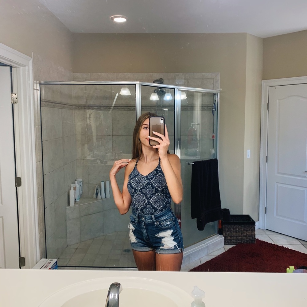 Old Navy patterned tank top